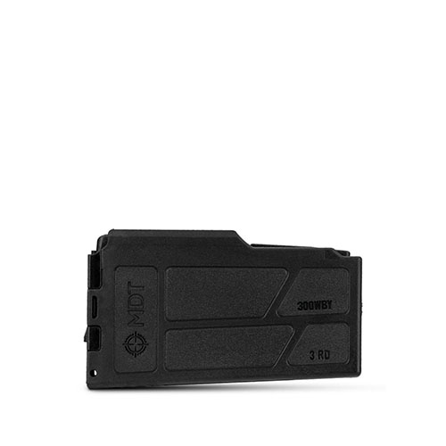 Das Polymer-Magazin für .300WBY ist ultraleicht, strapazierfähig und perfekt für die Jagd, damit du schnell und präzise auf große Wildtiere zielen kannst.